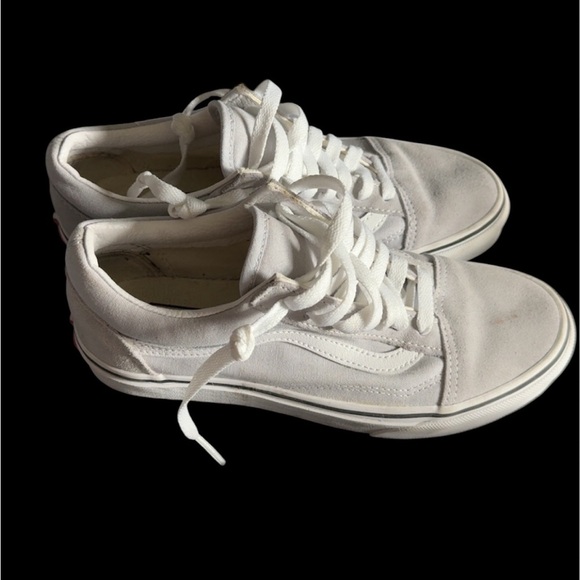 Vans Old Skool Shoes-  Grey Dawn/White - Picture 5 of 7